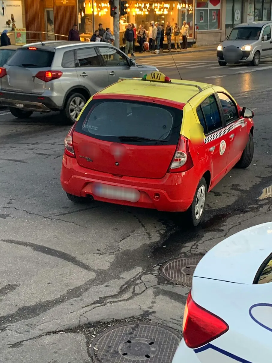 a furat masina unui taximetrist