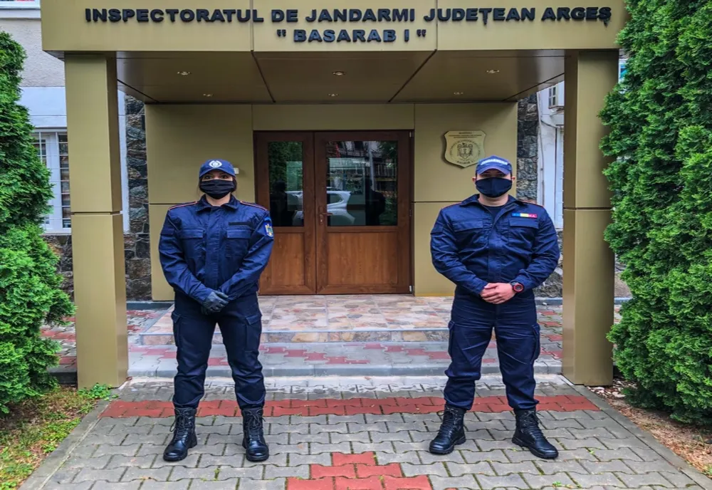 Forțe noi pentru jandarmii argeșeni, în stagiul de practică!