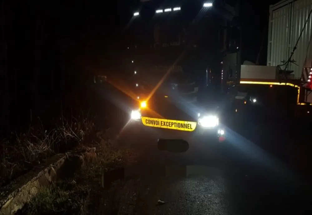 Transport agabaritic în această seară în România