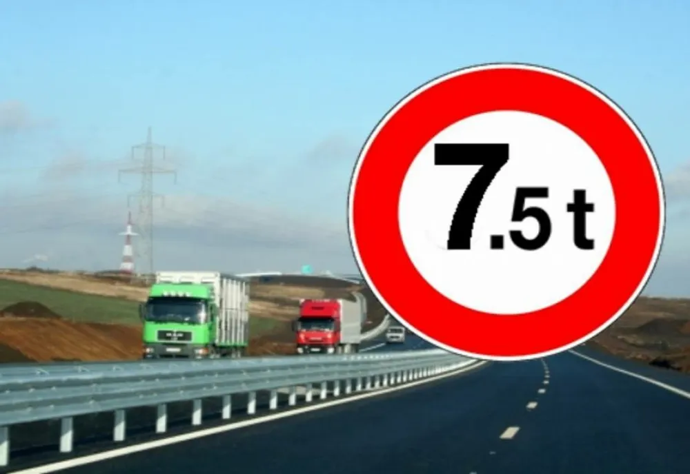 Restricție. Șoferii de camioane vor ocoli zeci de kilometri