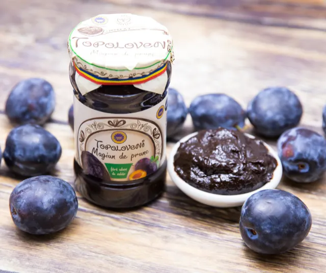 magiun din prune Topoloveni