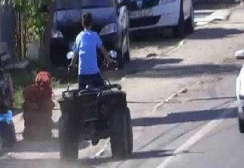 INCIDENT PE DRUMURILE RURALE: BĂRBAT PRINS CONDUCÂND ATV FĂRĂ PERMIS ȘI SUB INFLUENȚA ALCOOLULUI