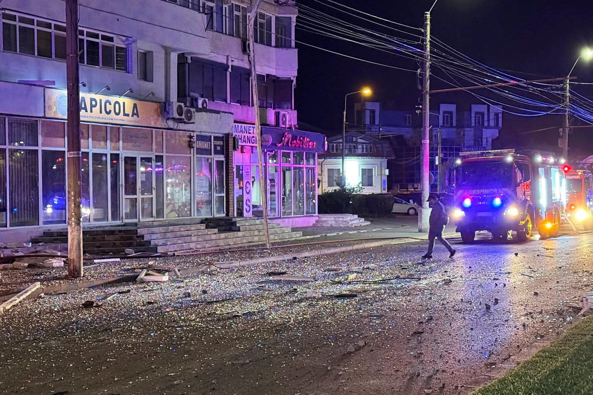 Dronă explozie Galați. Foto: Inquam photos / Octav Ganea
