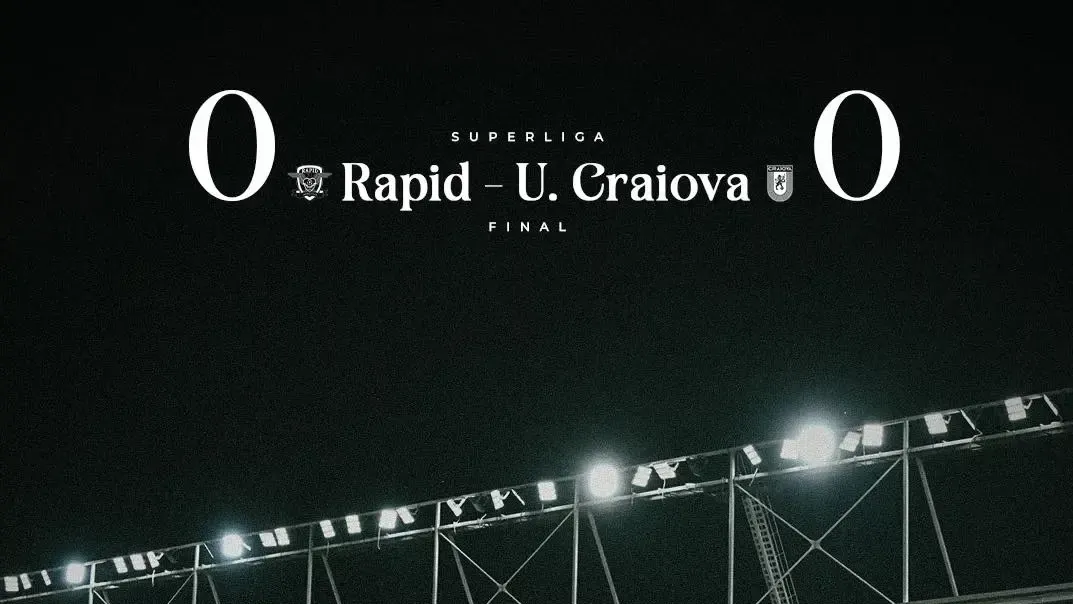 Rapid - Universitatea Craiova 0-0