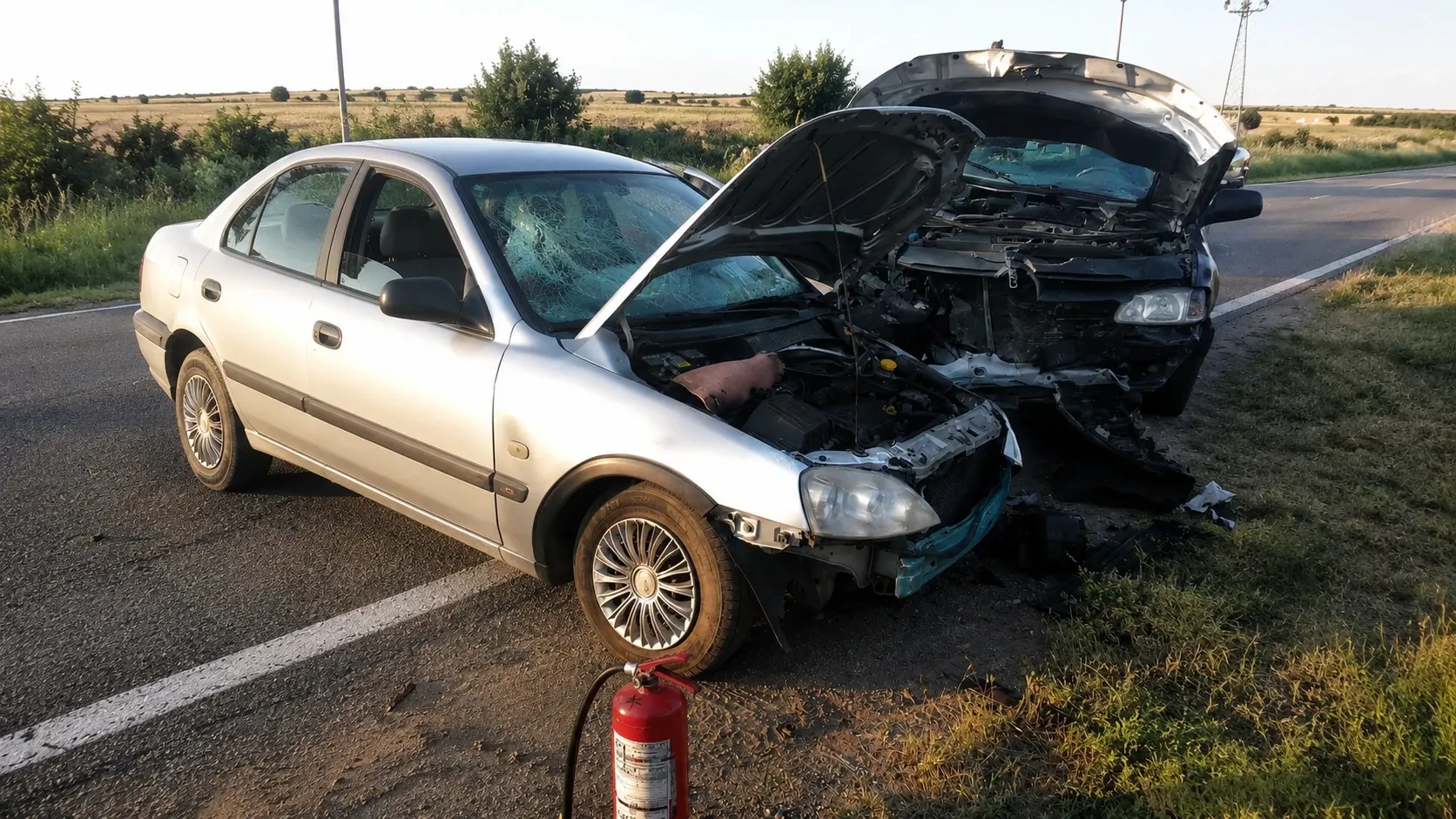 Accident grav pe A1