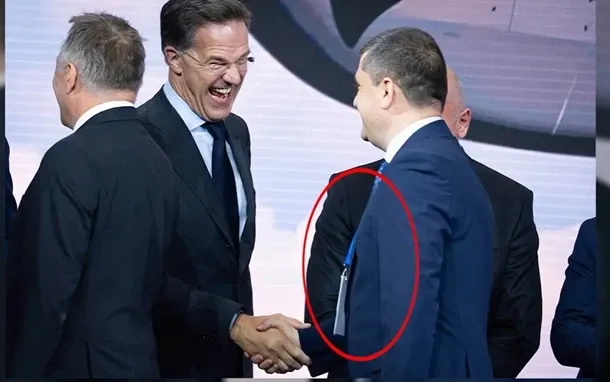 Mark Rutte și Radu Miruță / Captură video
