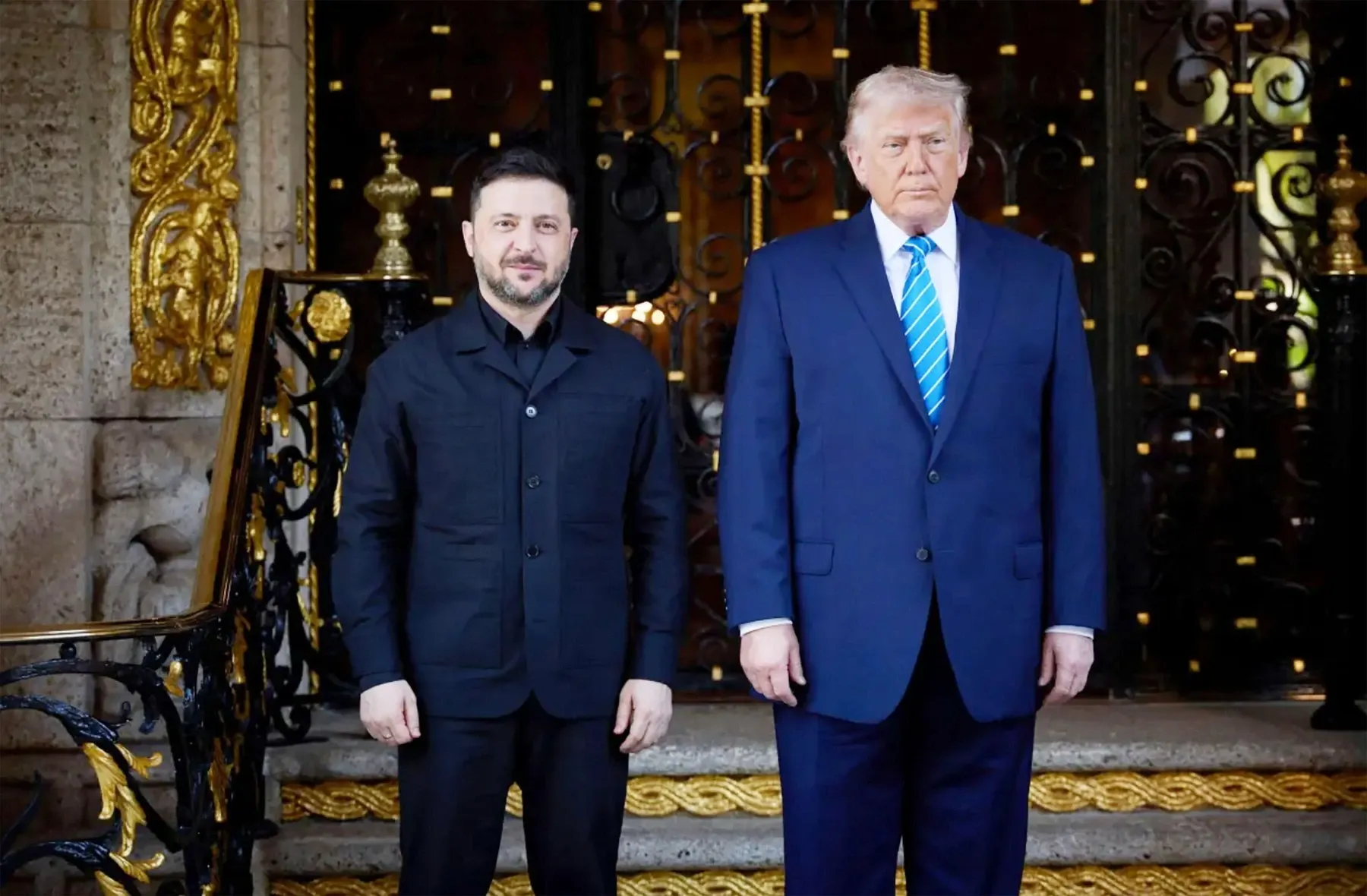Donald Trump și Volodimir Zelenski