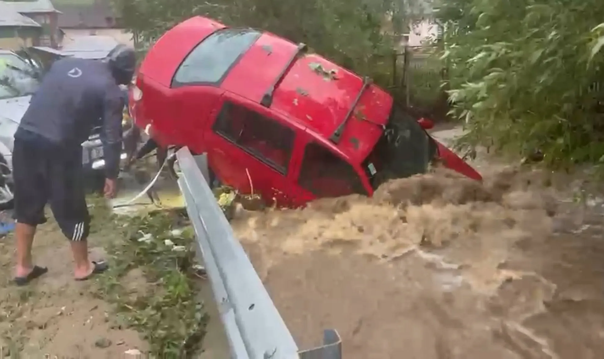 Viitură Argeș/ Foto: Facebook Meteoplus