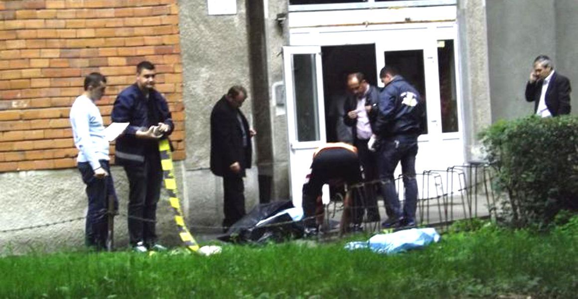 s-a prăbusit de la etajul 4, la Campulung