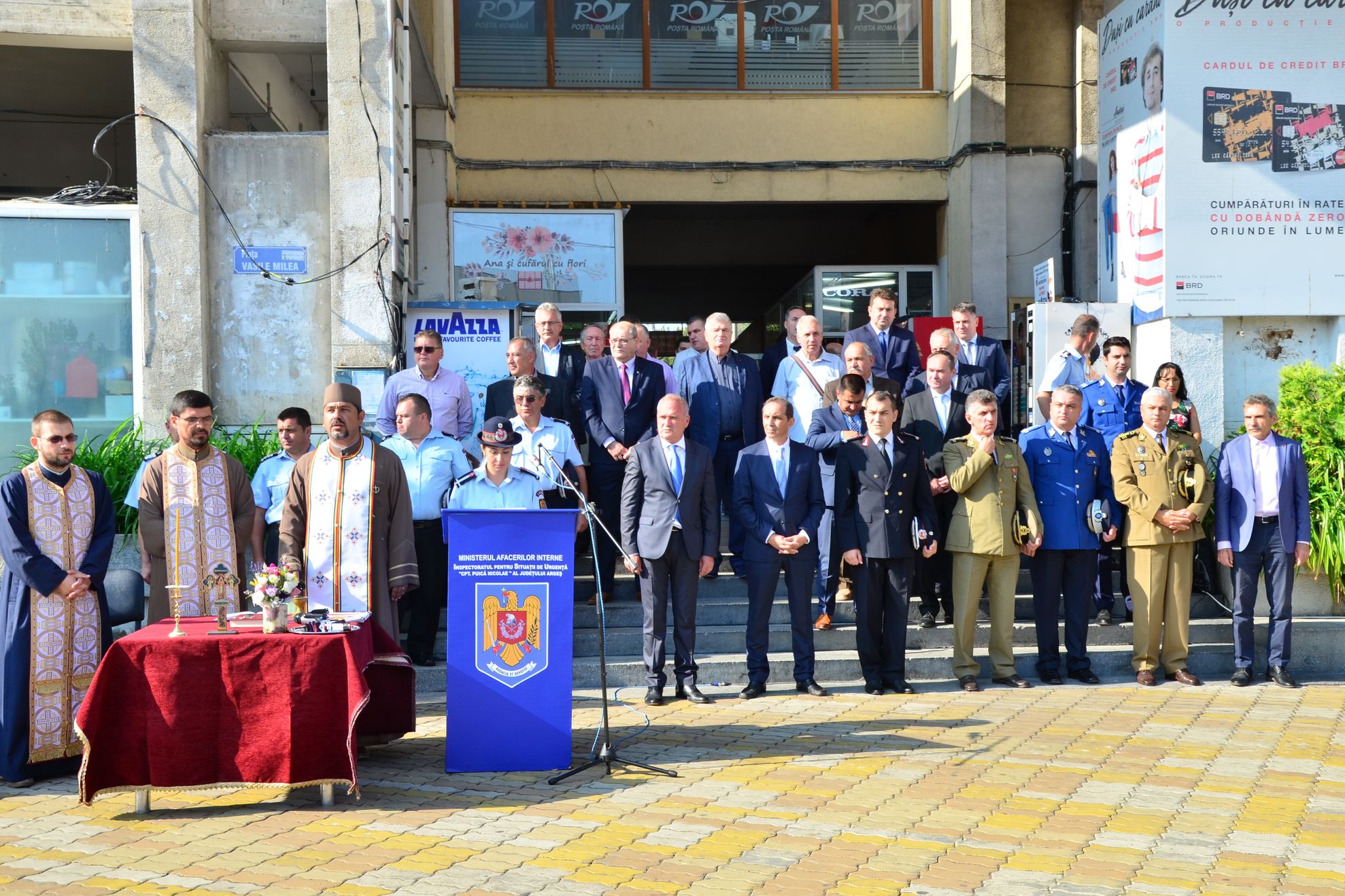 Avansari in grad la ISU Arges