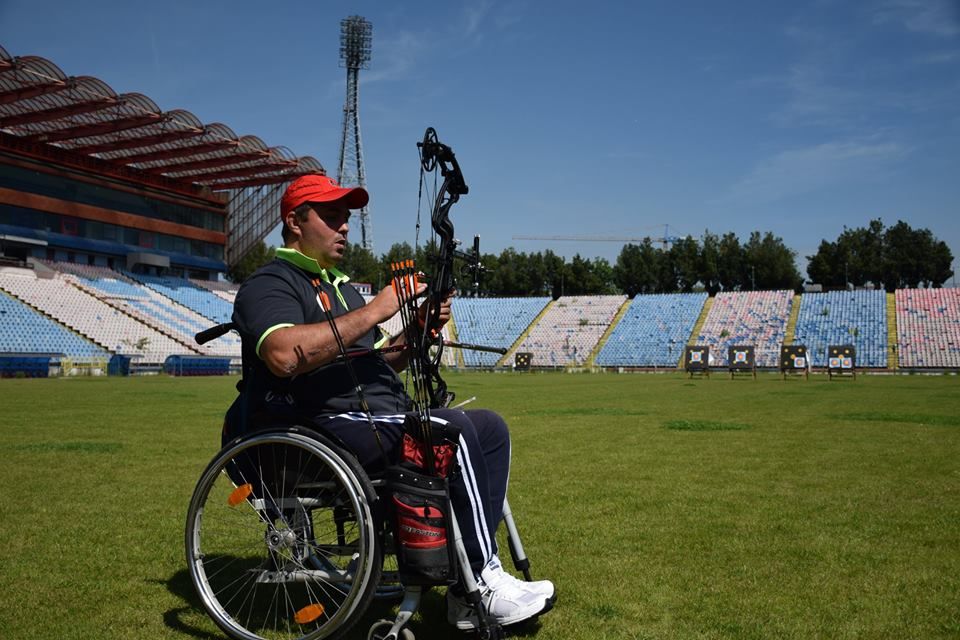 ionut butoi campion in scaunul cu rotile