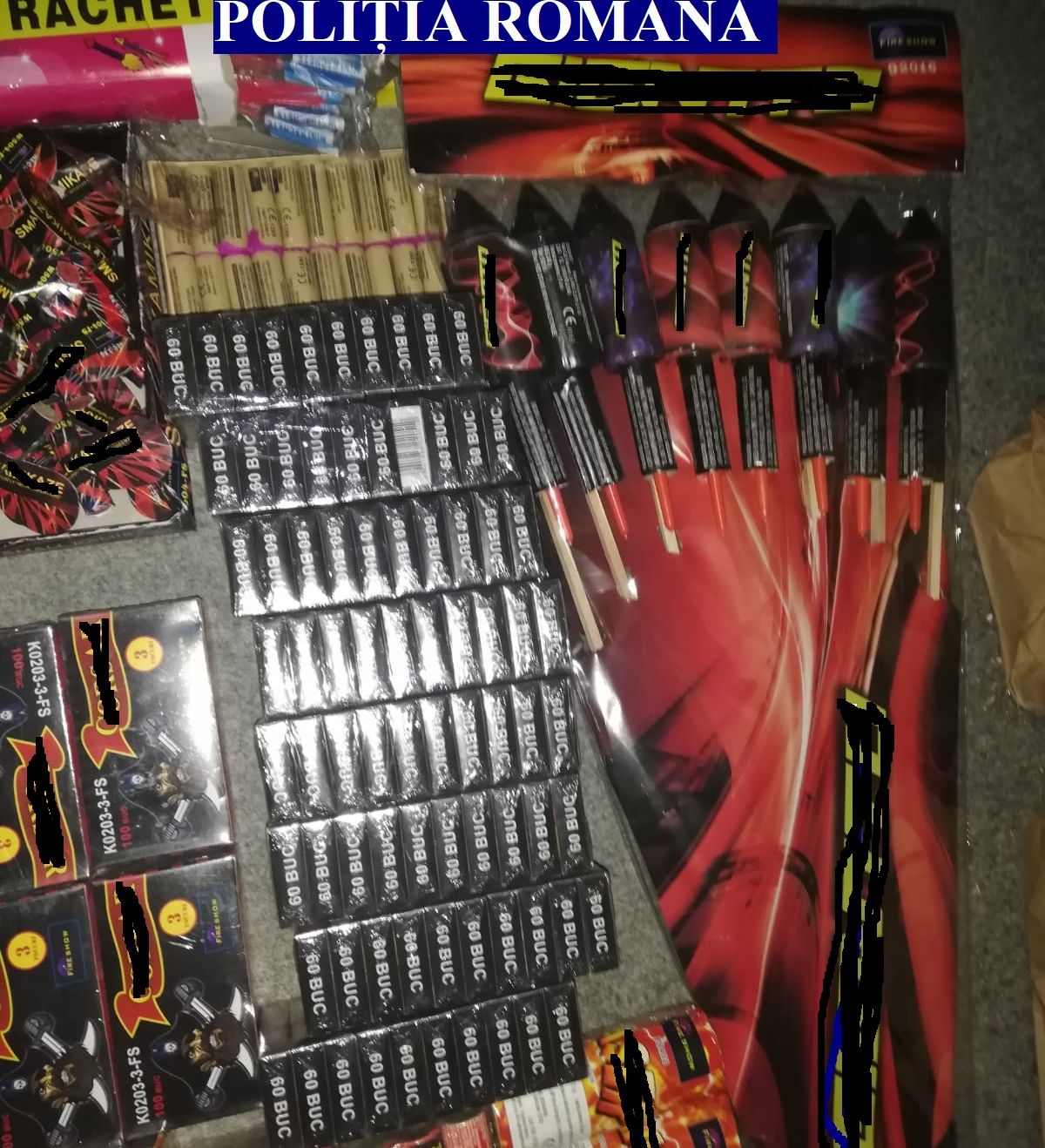 articole pirotehnice