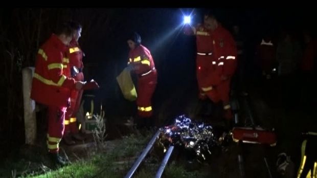 taiat de tren la leordeni