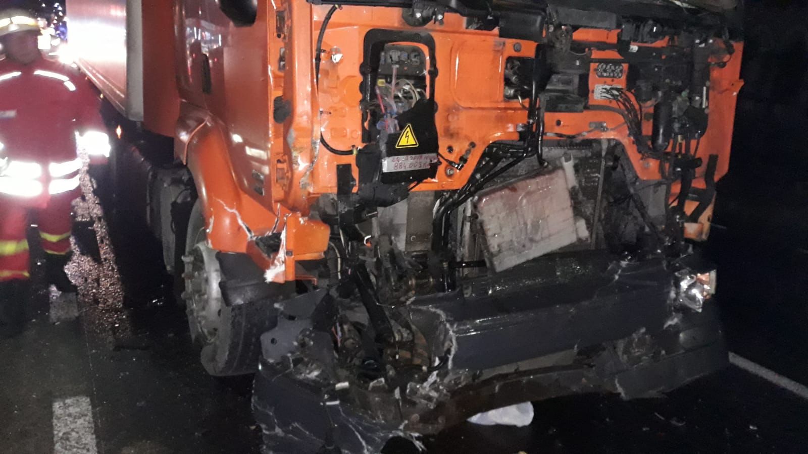 sotia moarta sotul in coma in urma unui accident pe DN 7