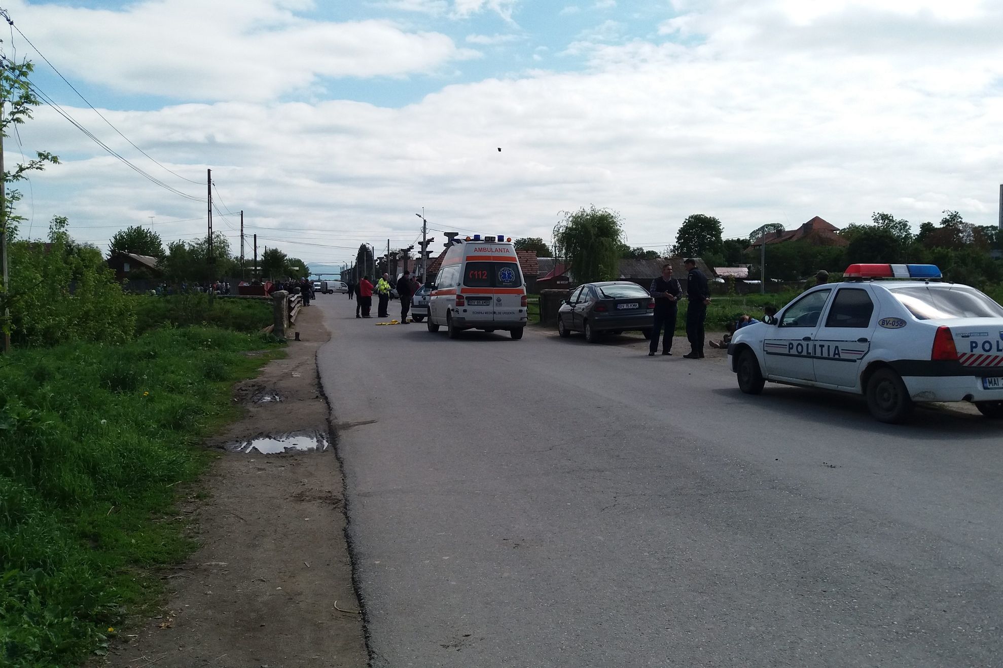 Copil accidentat la Micesti