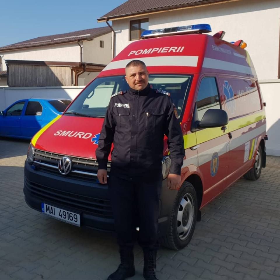 pompier - a intervenit voluntar