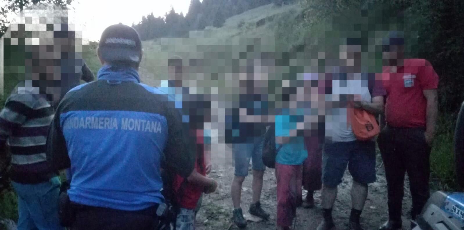 Turiști israelieni rătăciți în Făgăraș, salvați de jandarmii argeșeni (2)