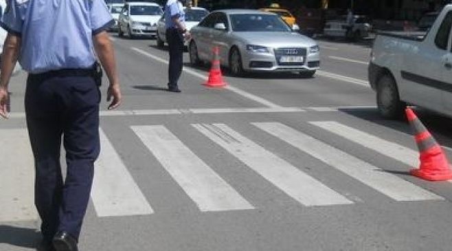 Accident pe trecerea de pietoni, în Pitești