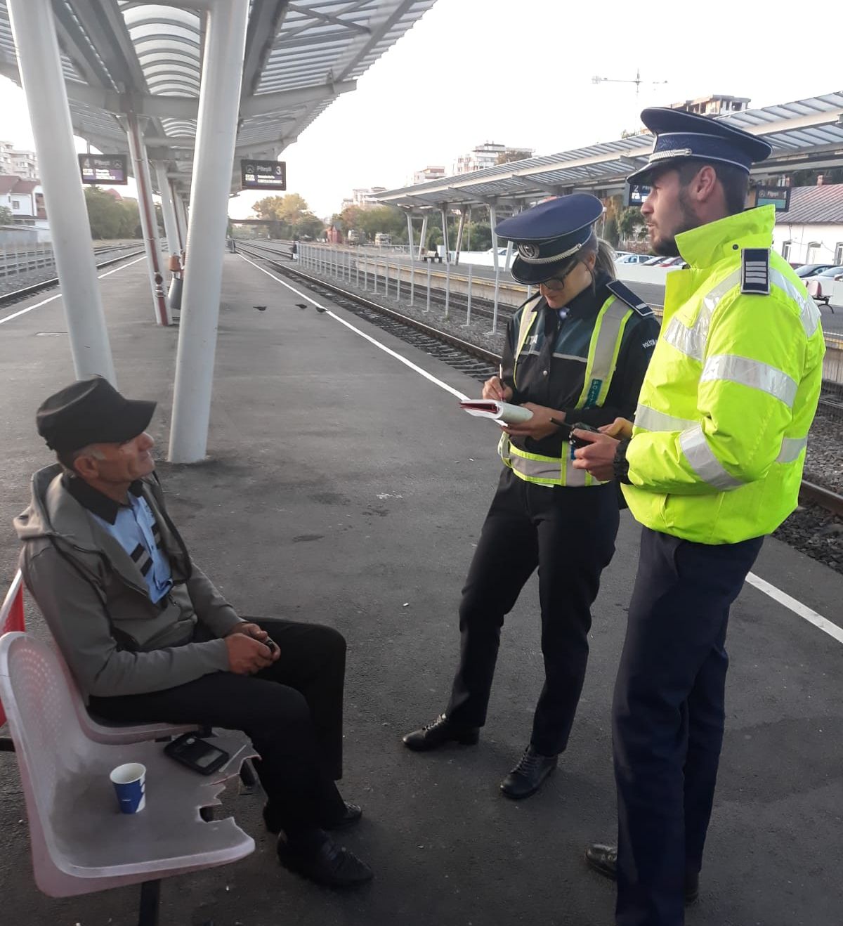 Controale în statiile CFR (1)