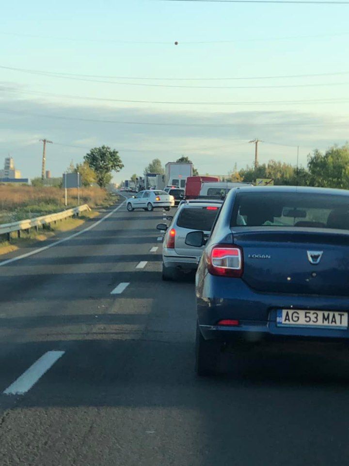 femeie lovită de TIR la ieșirea din Pitești