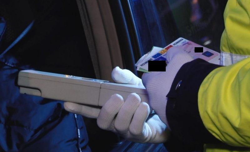 Soferul ambitios prin băut la volan de doua ori