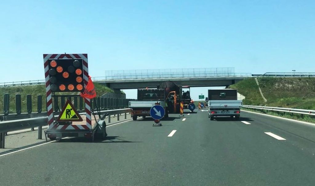 Trafic restricționat pe A1