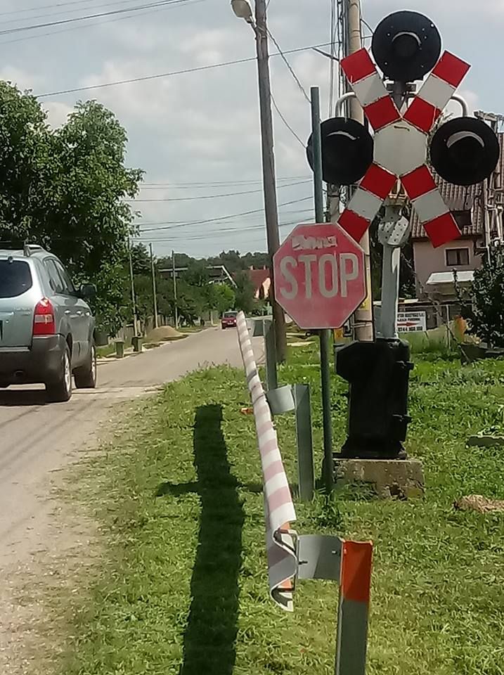 trecerea la nivel cu calea ferată