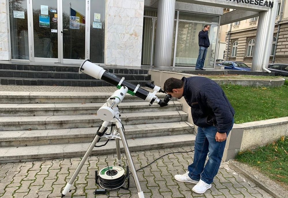 Telescop astronomic de ultimă generație, la Muzeul Județean Argeș