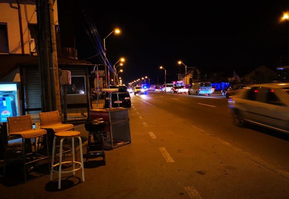 Pieton grav lovit la cap în timpul unui accident rutier