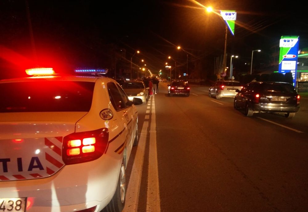 Carambol cu patru maşini pe un bulevard din Piteşti