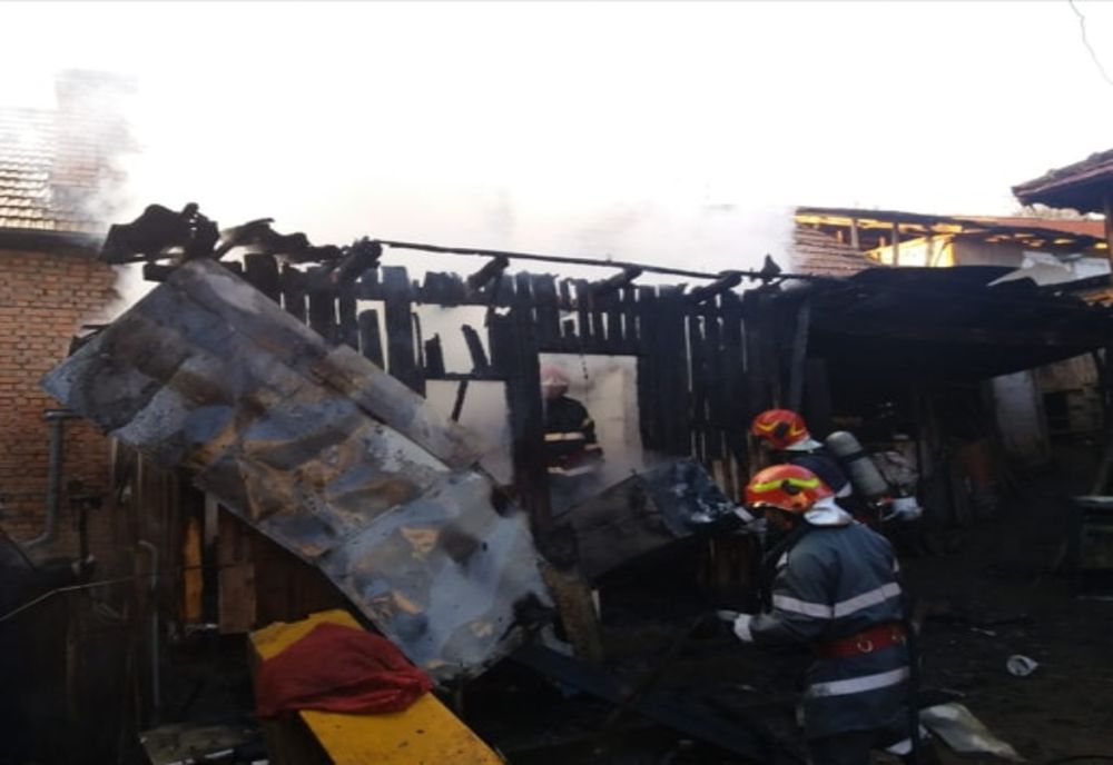 Octogenar rănit în explozie, la Corbeni!