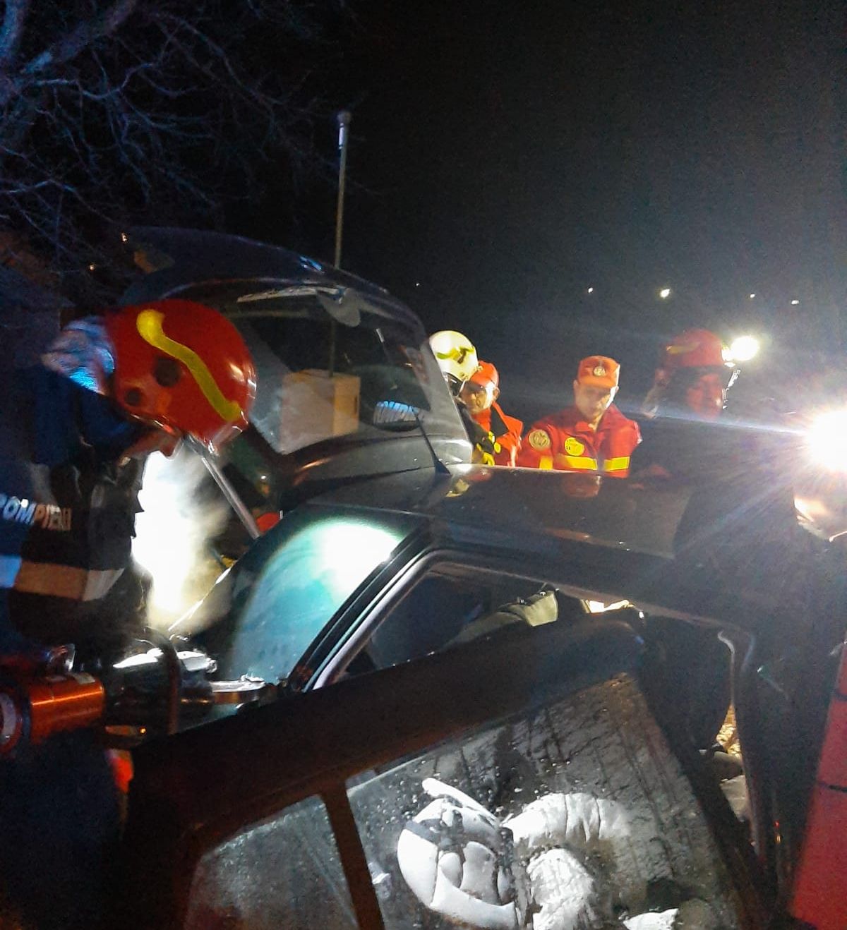 pompier mort in accident