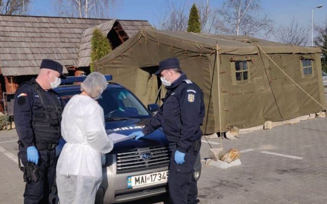 Jandarm argesean coronavirus