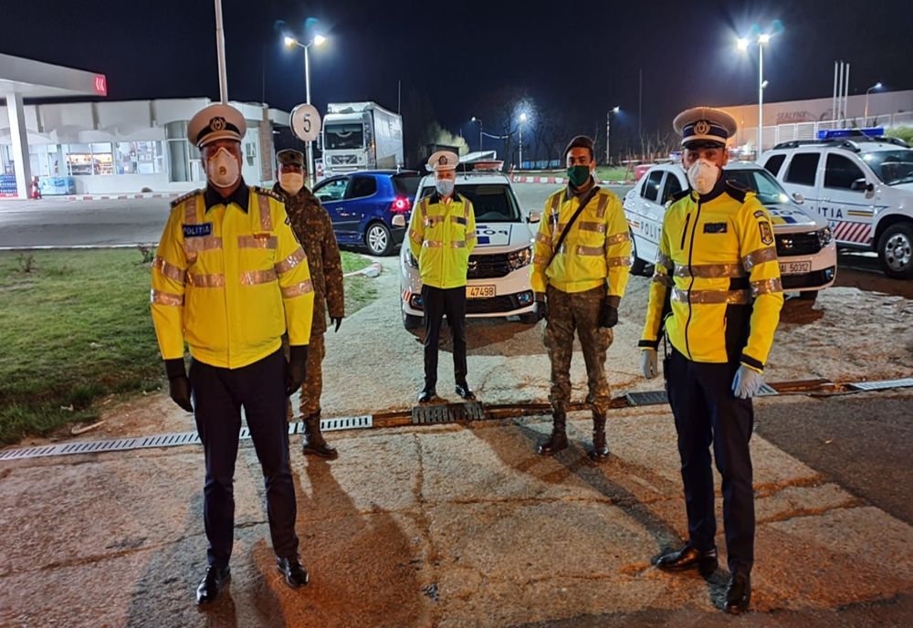 Sute de persoane legitimate și verificate în privința deplasărilor!