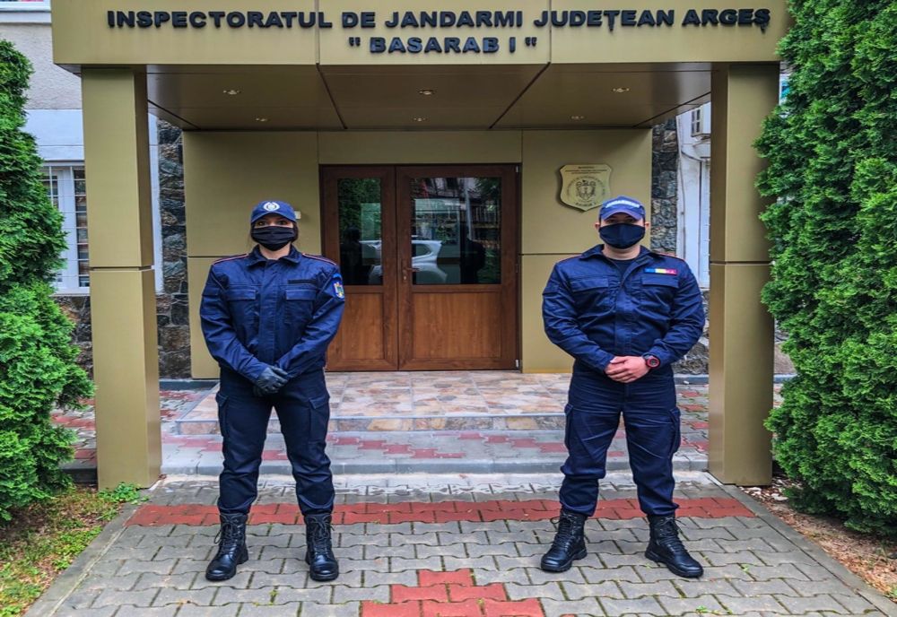 Forțe noi pentru jandarmii argeșeni, în stagiul de practică!