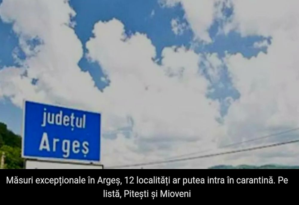 Măsuri excepționale în Argeș.12 localități ar putea intra în carantină