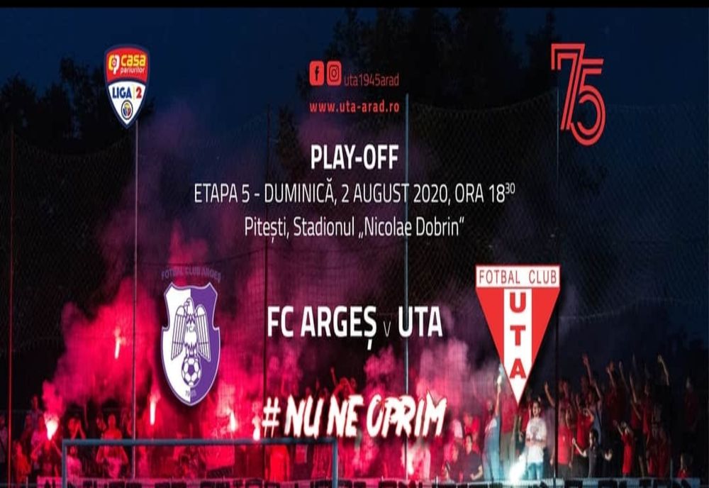 FC Argeş - UTA, meci decisiv 