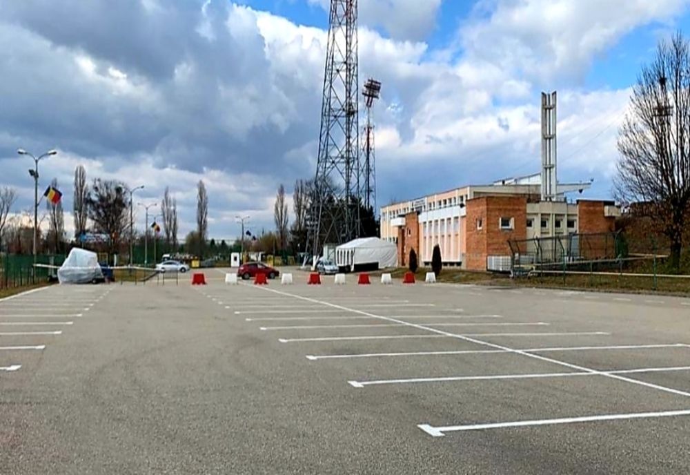 Parcare interioară la Stadionul „Nicolae Dobrin“