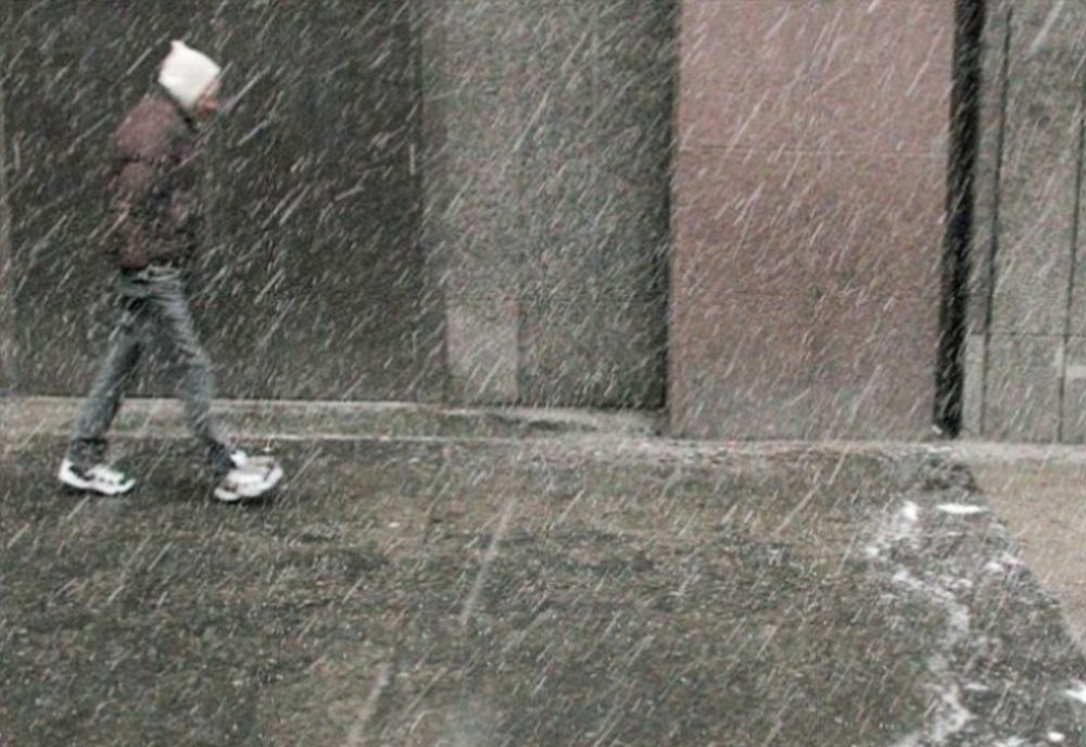 Precipitații sub formă de lapoviță în mai multe regiuni ale țării