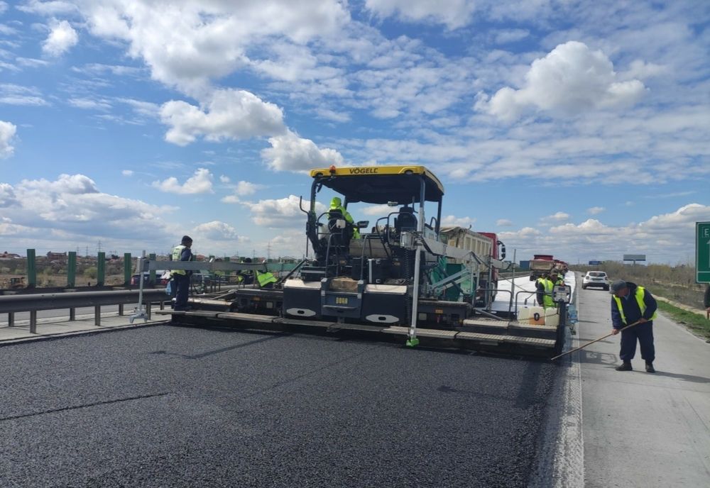 Lucrări pe DN 7 Pitești-Râmnicu Vâlcea