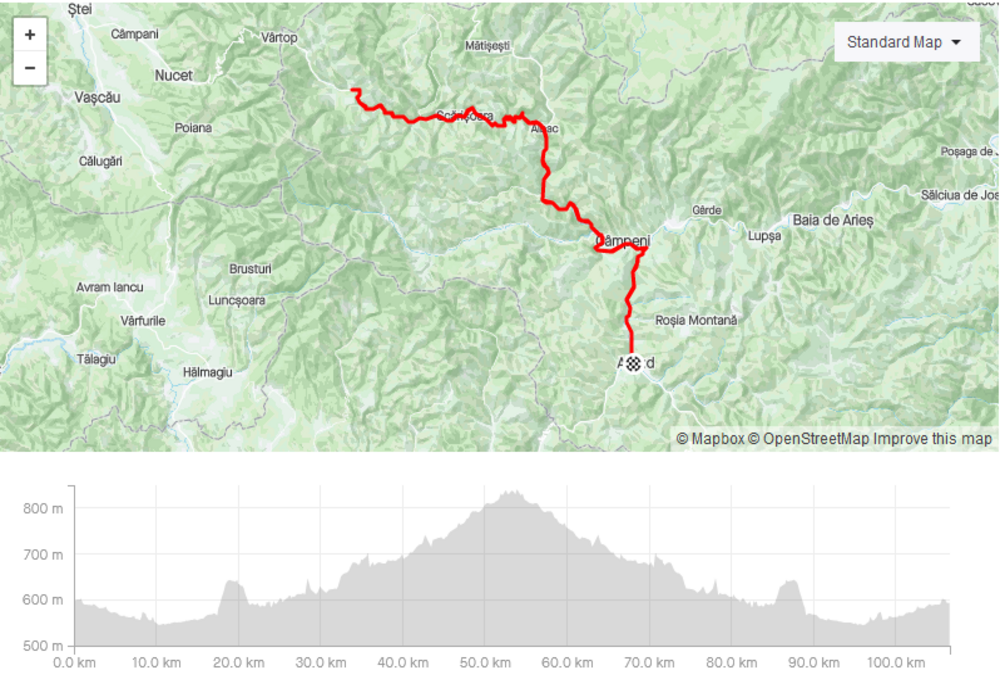 „Cu bicicleta în Țara Moților”, tur ciclist în lungime de peste 100 de kilometri 