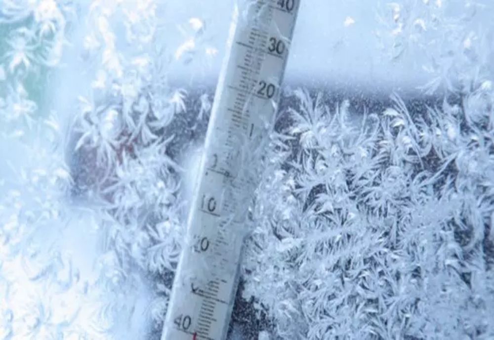 Cele mai scăzute temperaturi din ultimii 60 de ani, în această dimineață. -6,5 grade Celsius în județul Vâlcea