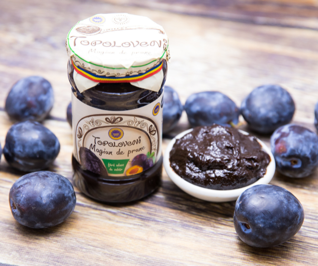 magiun din prune Topoloveni