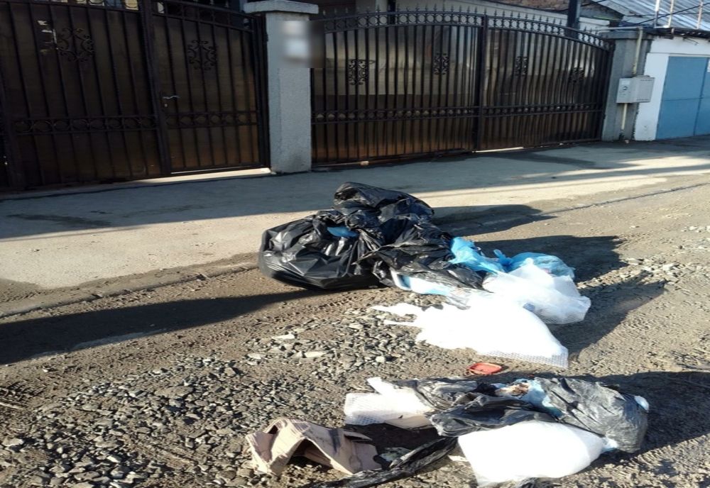 Amenzi usturătoare pentru cei care lasă gunoaie pe domeniul public