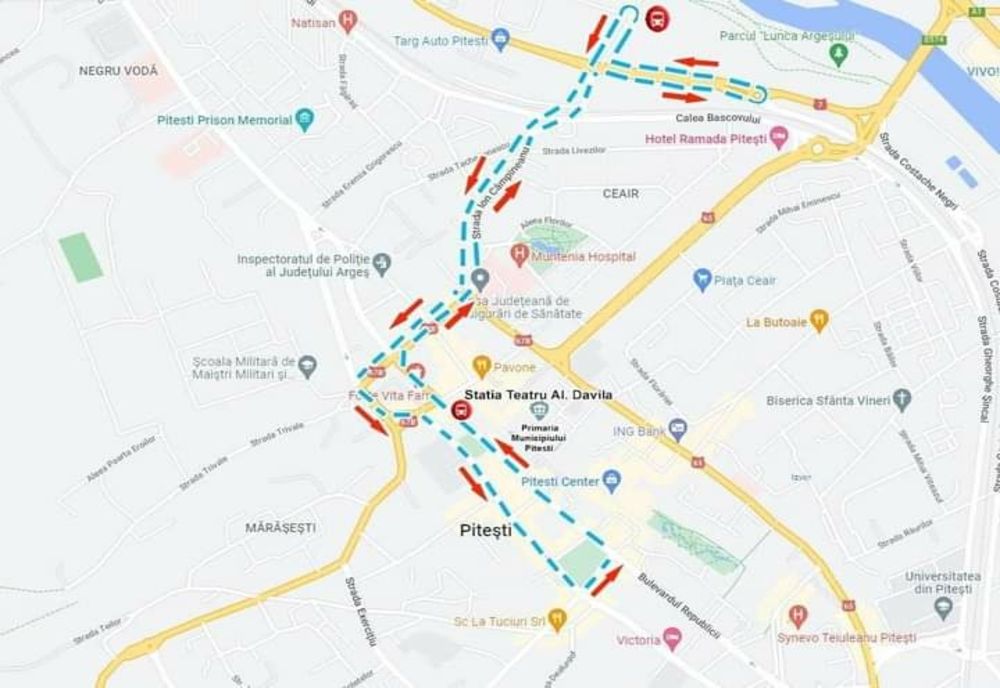 În perioada 19-21 mai transport gratuit spre Parcul „Lunca Argeșului”