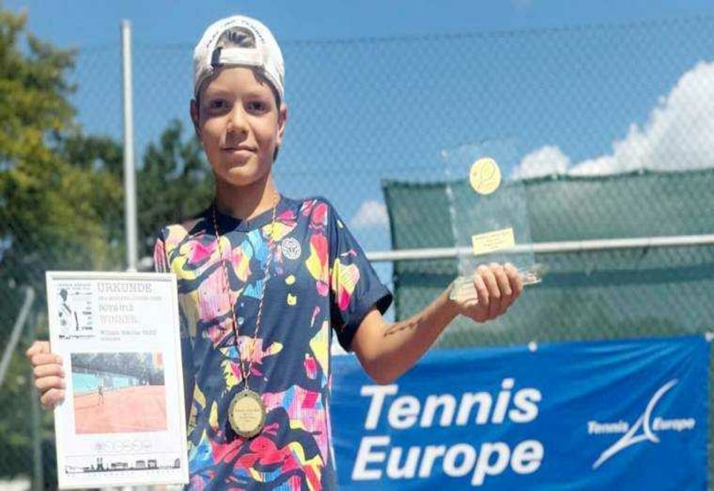 WILLIAM VĂSÎI, TENISMANUL DE 11 ANI CARE A CUCERIT GERMANIA