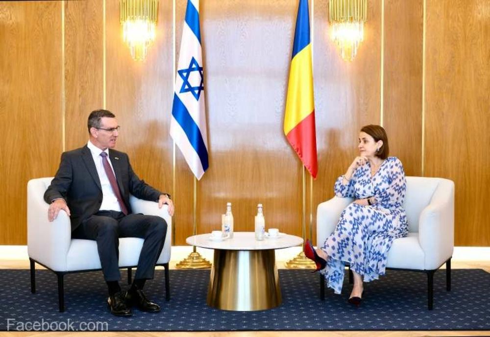 AMBASADORUL AGREAT AL ISRAELULUI - PRIMIT, VINERI, DE MINISTRUL AFACERILOR EXTERNE