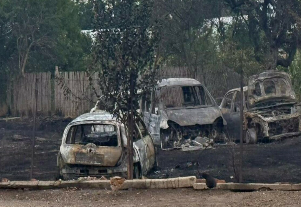 INCENDII DE VEGETAȚIE USCATĂ ÎN ARGEȘ. PAGUBE SEMNIFICATIVE ÎN COMUNA LUNCA CORBULUI