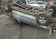 Accident provocat de un șofer beat, la Teiu! Două persoane au fost rănite