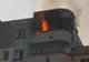 VIDEO! Incendiu la etajul patru al unui bloc din Pitești